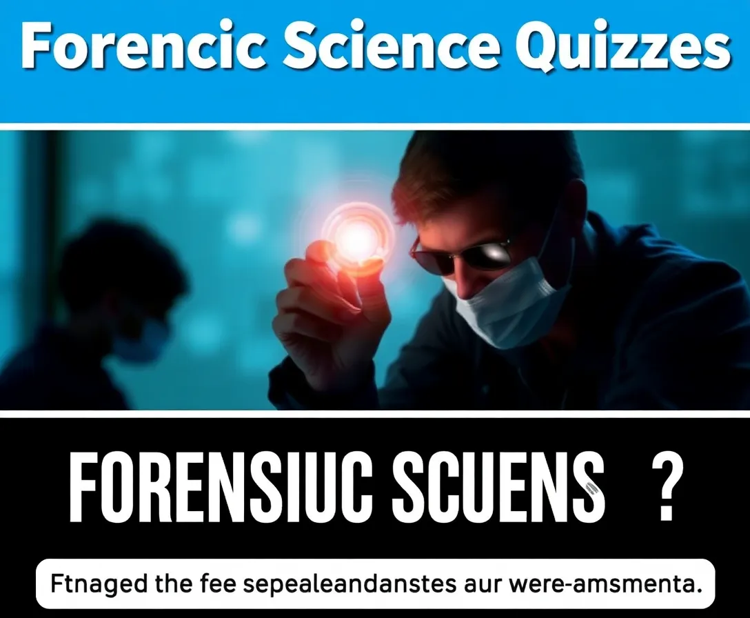 Forensic Science Quizzes, Questions & Answers