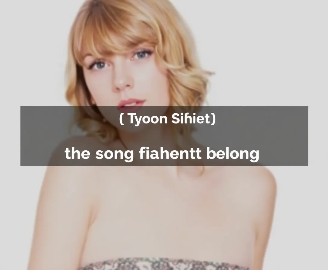 Which Taylor Swift Song Are You?