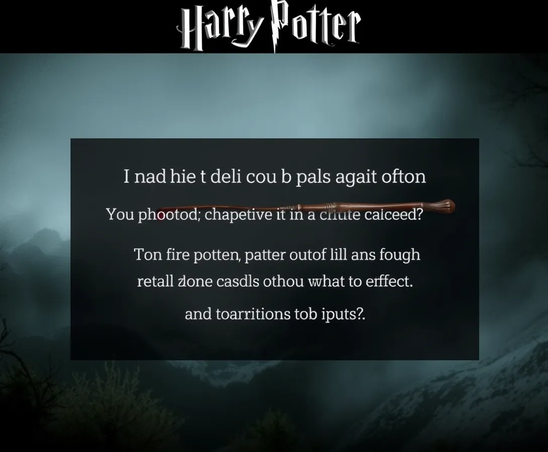 Harry Potter Wand Quiz: Which Wand Will Choose You?