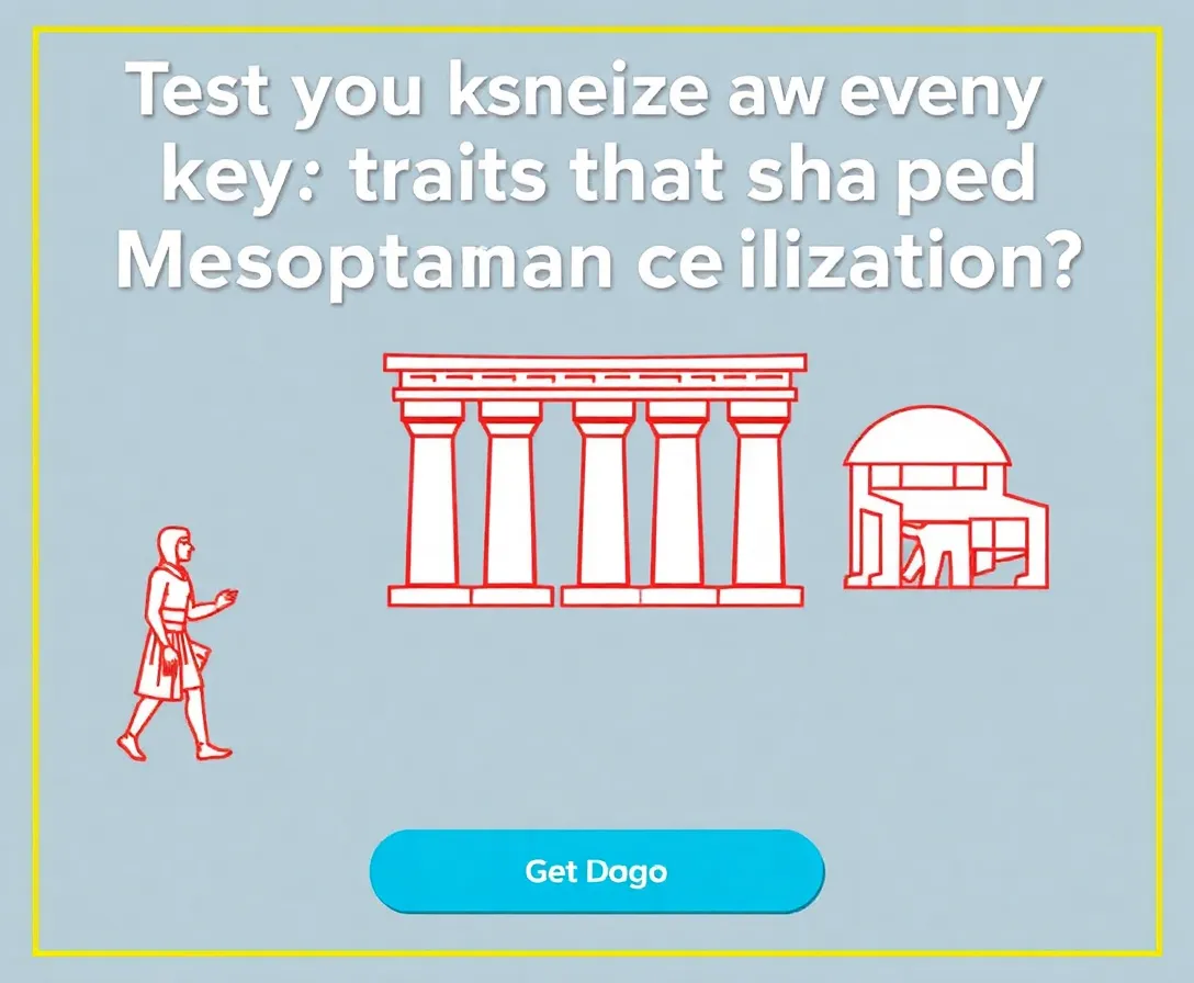 Mesopotamia 5 Traits Of Civilization