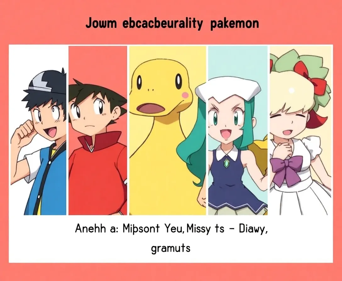 Which Pokemon Character Are You?