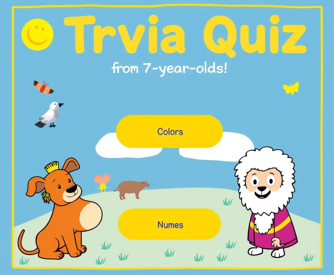 Trivia Quiz For 7 Year Old Kids