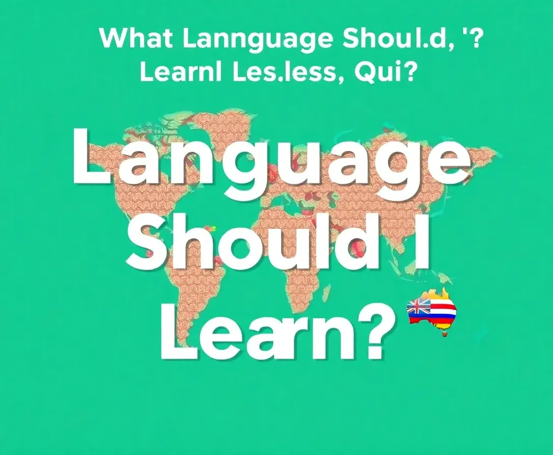 What Language Should I Learn? Quiz