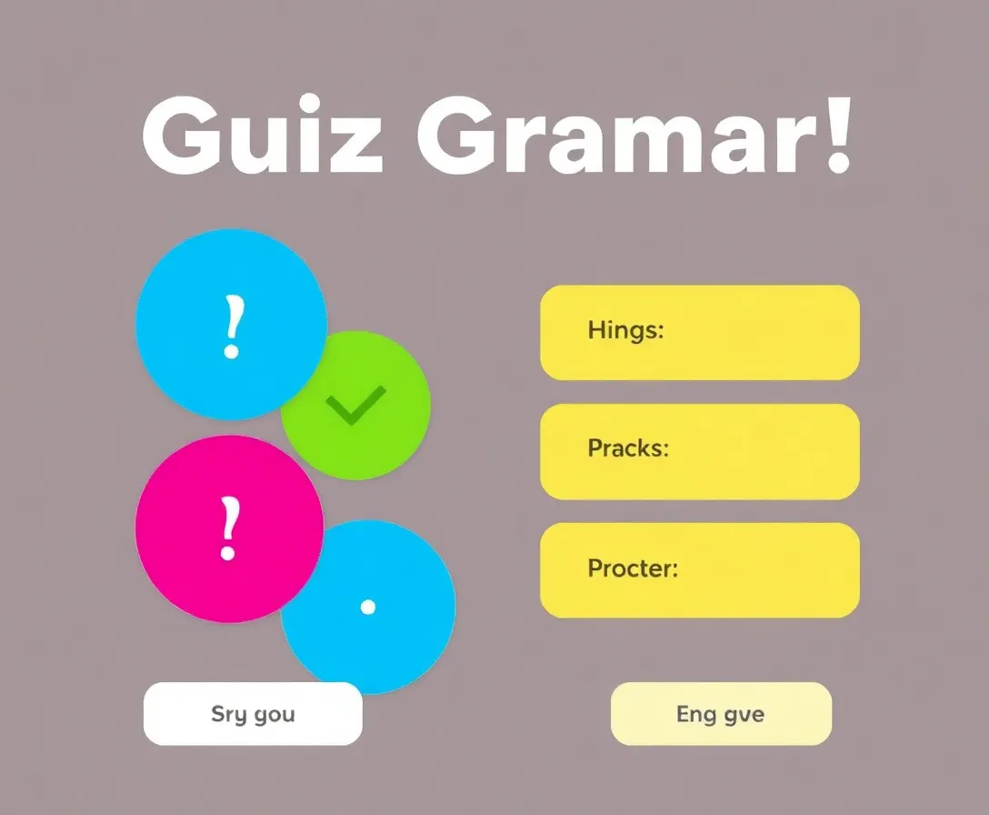 Modern Grammar Challenge