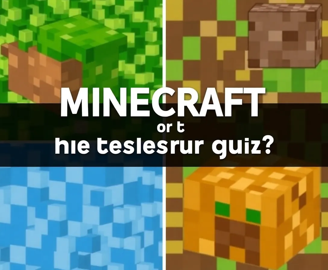 Which Minecraft Block Represents You?