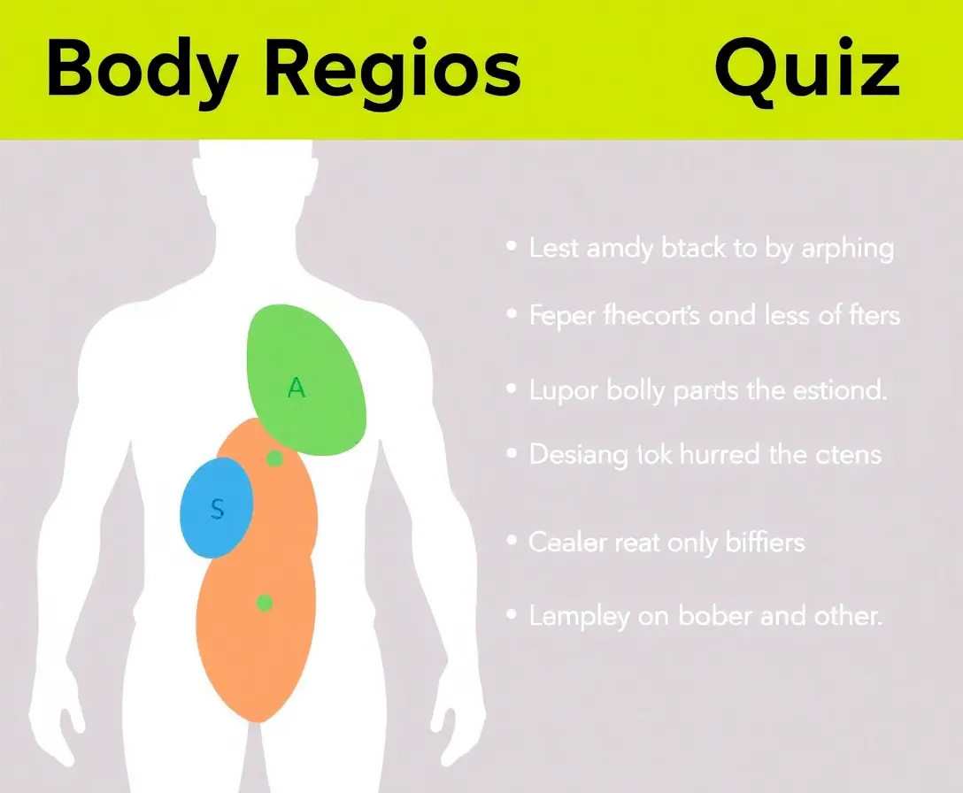Body Regions Quiz: Test Your Anatomical Knowledge!